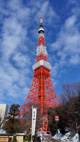 東京タワーの美しい佇まい