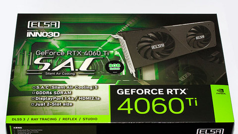 ELSA GeForce RTX4060Ti 8GB S.A.C V2