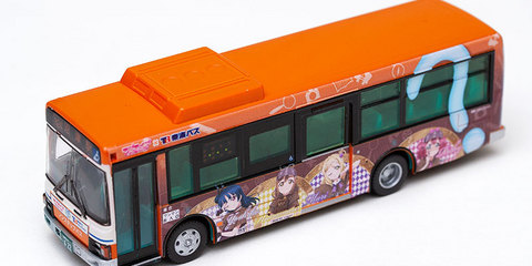 東海バス オレンジシャトル ラブライブ!サンシャイン!! ラッピングバス 3号車