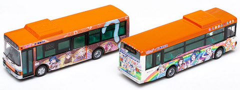 東海バス オレンジシャトル ラブライブ!サンシャイン!! ラッピングバス 2号車＆3号車